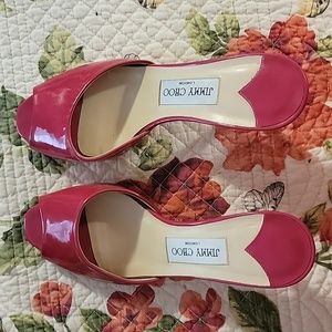 Authentic Jimmy Choo slide sandals
